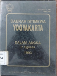 Daerah Istimewa Yogyakarta Dalam Angka (In Figures) 1993