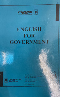 English for Goverment