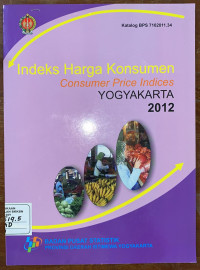 Indeks Harga Konsumen (Konsumer Price Indices) Yogyakarta 2012