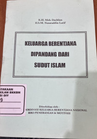 Keluarga Berentjana Dipandang dari Sudut Islam