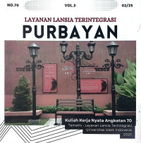Layanan lansia terintegrasi purbayan