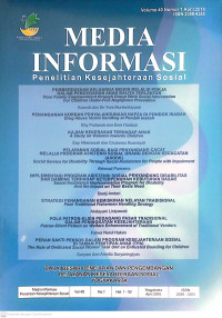 Media informasi penelitian kesejahteraan sosial