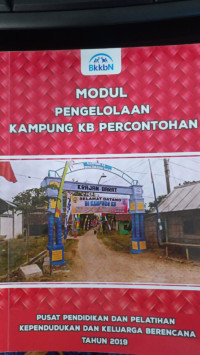 Modal pengelolaan kampung kb percontohan