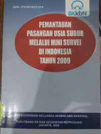 Pemantauan Pasangan Usia Subur Melalui Mini Survei di Indonesia