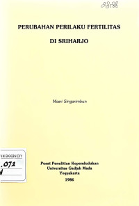 Image of PERUBAHAN PERILAKU FERTILITAS DI SRIHARJO