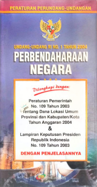Image of undang undang RI no. 1 tahun 2004